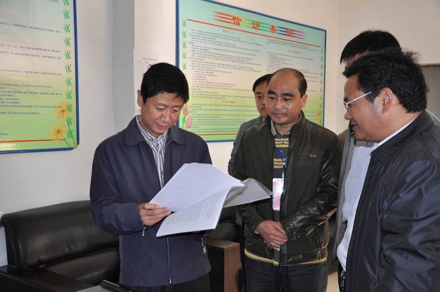 县长古松到部分乡镇调研信访稳定工作图文